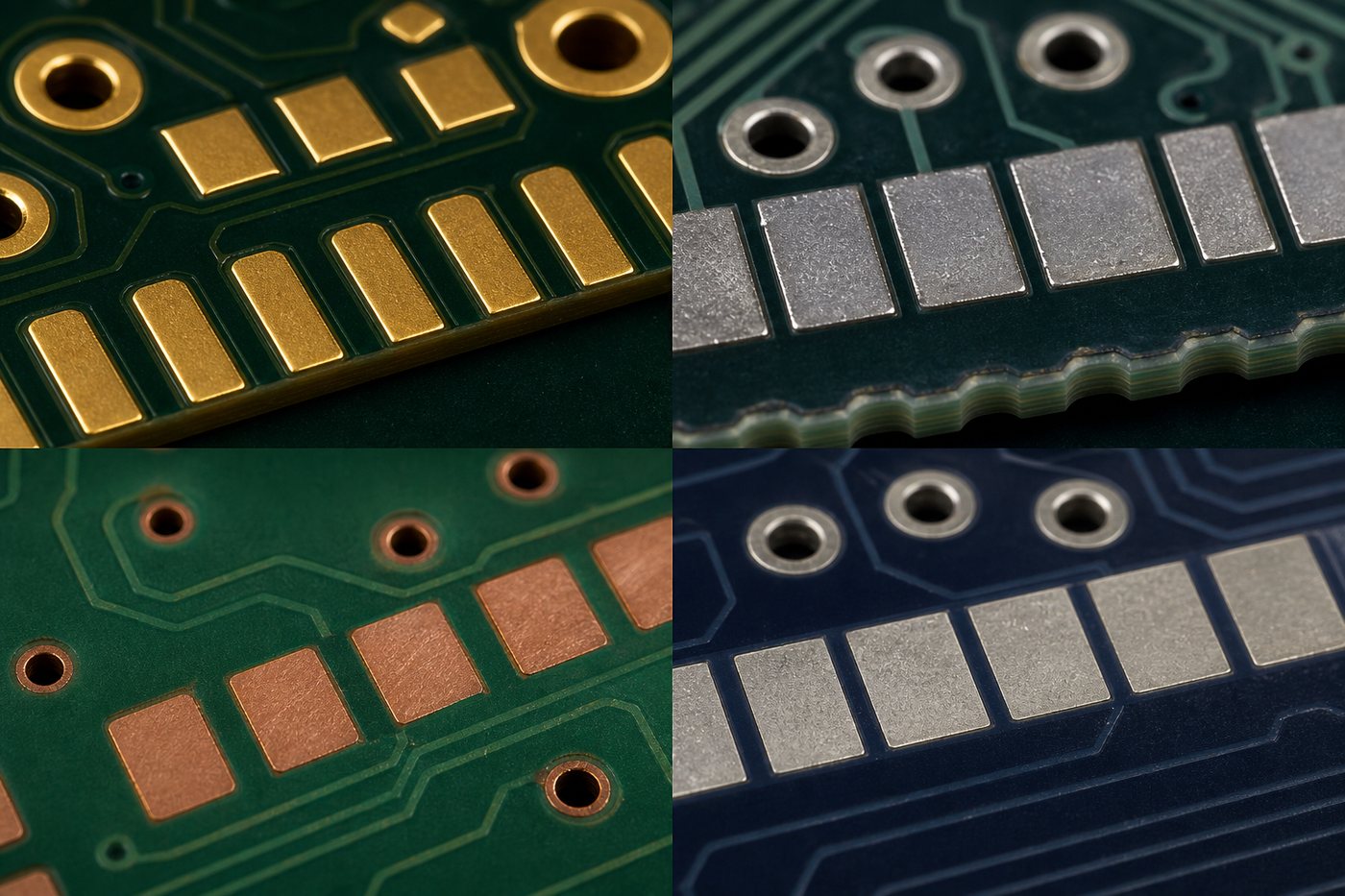 PCB表面处理选择：HASL、ENIG、OSP和沉银 | 精诚捷